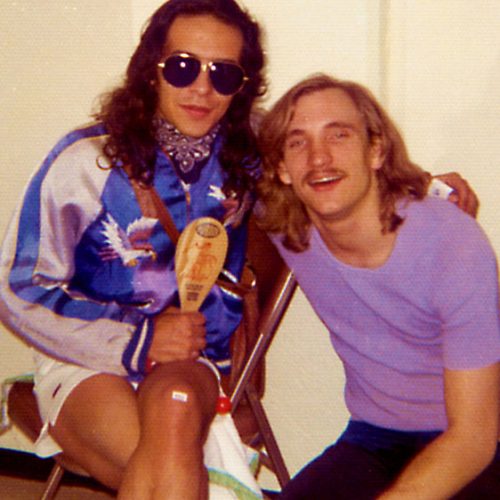 Joe Walsh and Kenny Passarelli circa 1973