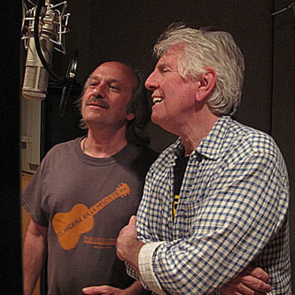 Barry Ollman and Graham Nash circa 2013