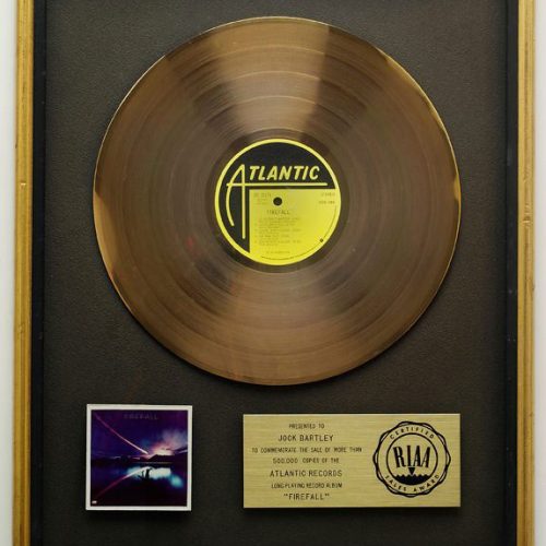 Gold record award for Firefall's debut album