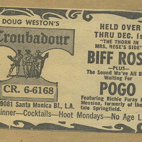 Poco originally called itself Pogo, but Walt Kelly, creator of the 