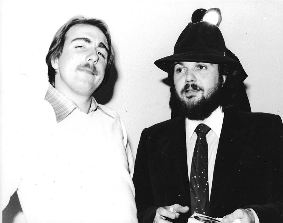 G. Brown and Dr. John in 1978