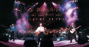 The Moody Blues with the Colorado Symphony Orchestra in 1992 (photo by Michael Goldman)