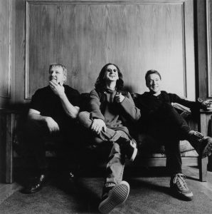 Rush circa 2002 - Alex Lifeson, Geddy Lee and Neil Peart