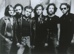 The band Boulder - Todd McKinney, Zeke Simglebel, Bob Harris, Stan Bush, Mithran Cabin, Marty Stinger