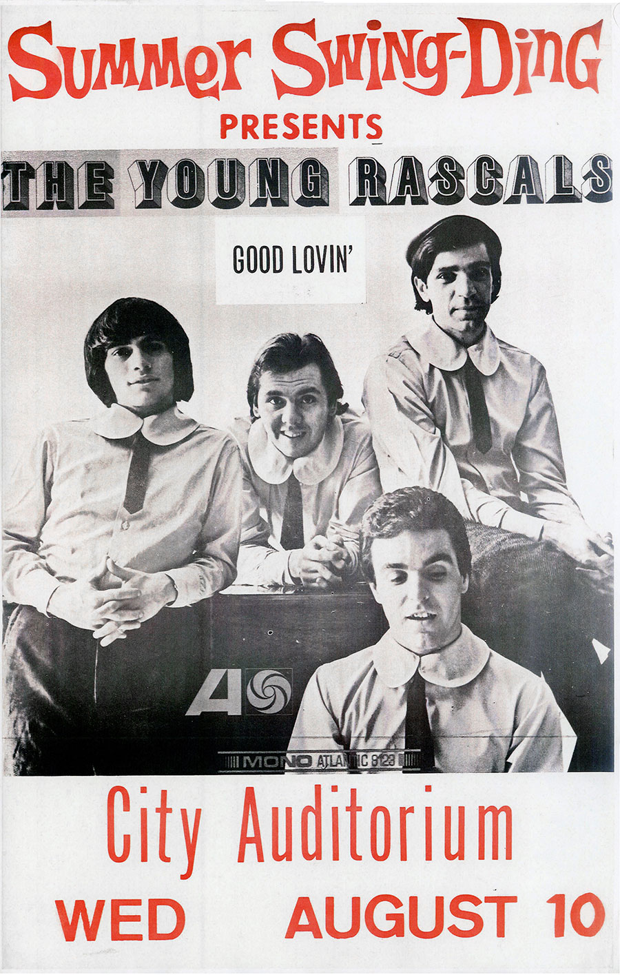 The Young Rascals poster, 1967