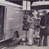Walt Stinson and Steve Weiner of ListenUp, 1974