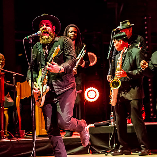 Nathaniel Rateliff & the Night Sweats, Red Rocks Amphitheatre, 2016