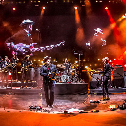 Nathaniel Rateliff & the Night Sweats, Red Rocks Amphitheatre, 2017